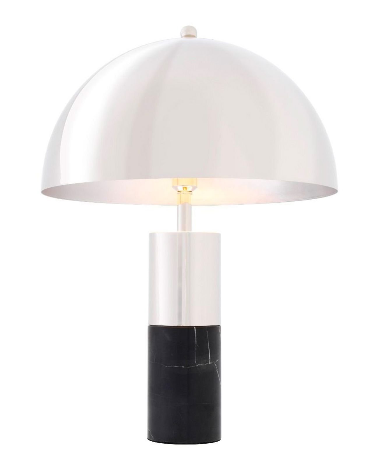 Flair table lamp nickel