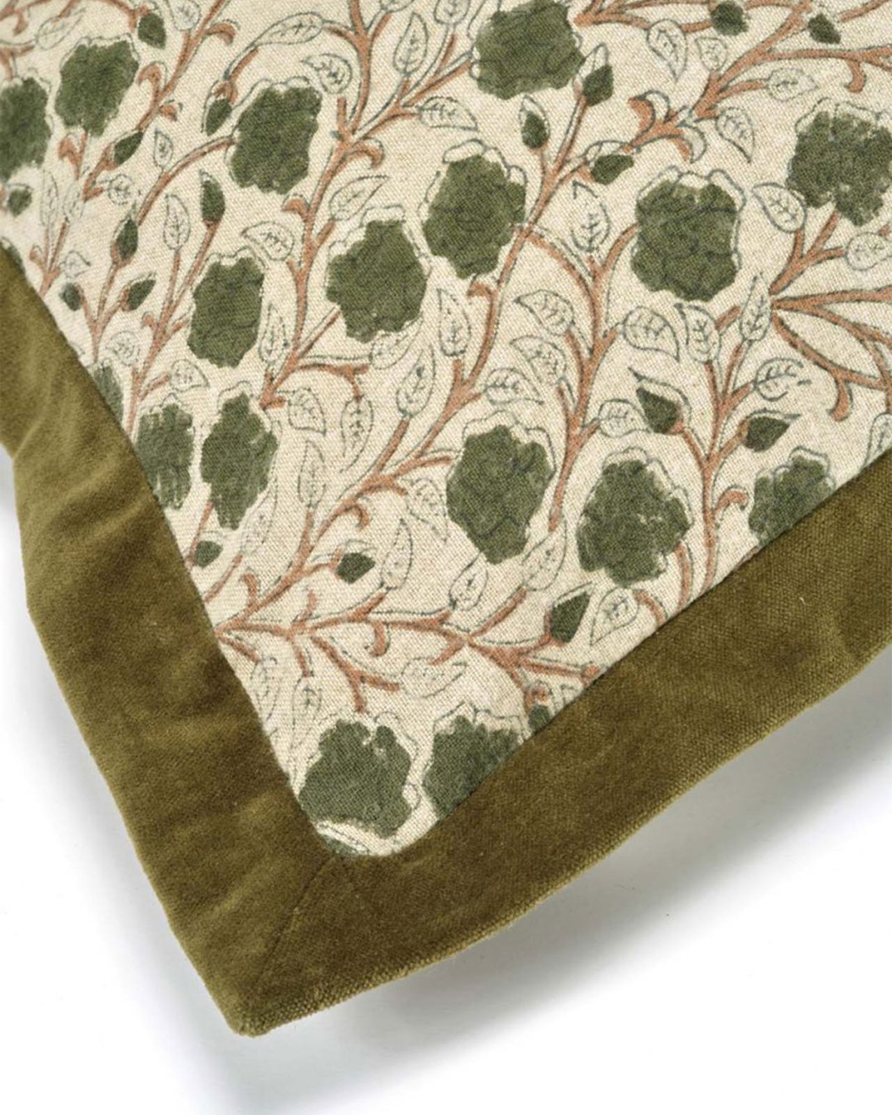 Kussenhoes Daisy Groen OUTLET