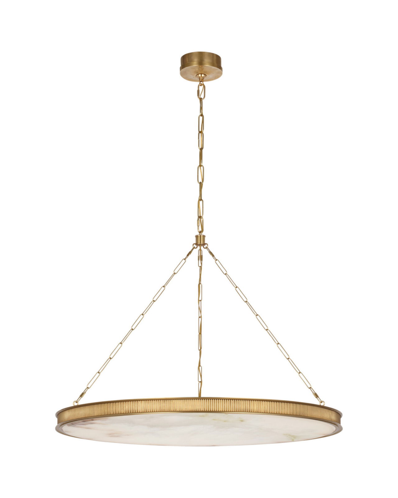 Matthew 40" Chandelier Brass