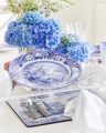 Blue Italian Dining Plate