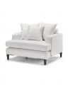 Los Angeles sofa cushion, off-white