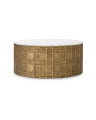 Laurenson Couchtisch antik Messing