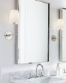 Bryant Sconce Polished Nickel/White Glass