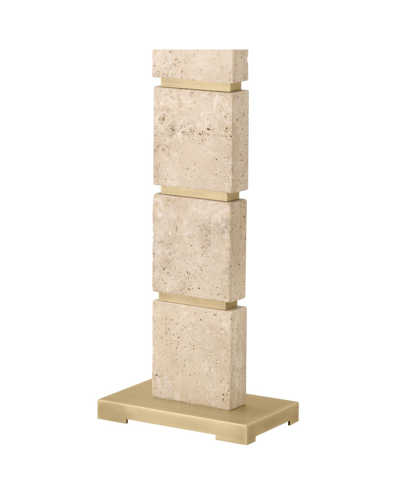 Newton golvlampa travertin