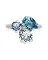 Colette ring sea breeze combo rhodium