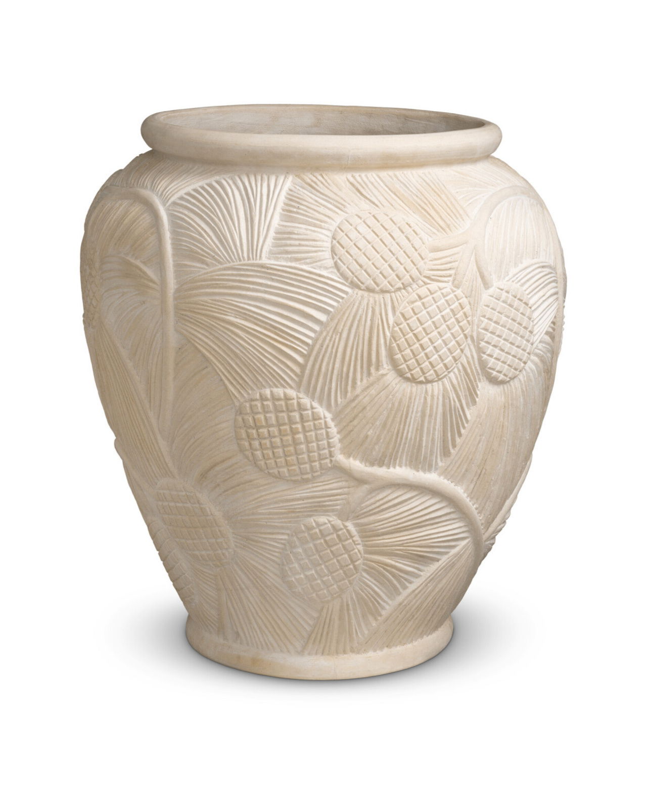 Yasmine plantenbak crème