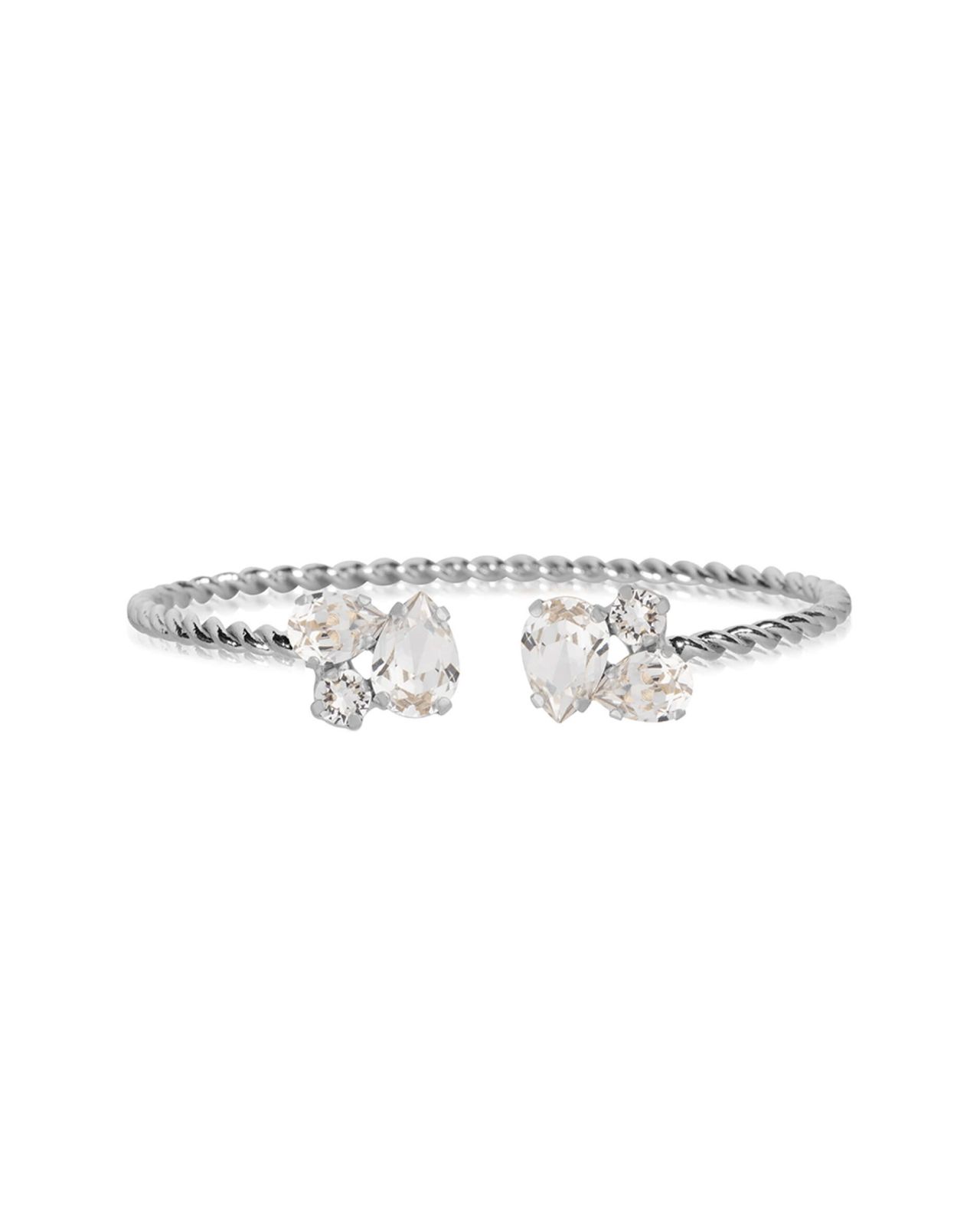 Alisia armband crystal rhodium