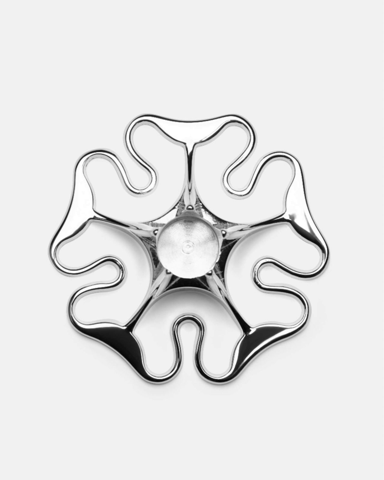 Rosen ljusstake silver