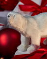 Franz Polar Bear Christmas Decoration