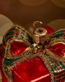 Noel Christmas Gift Ornament Red