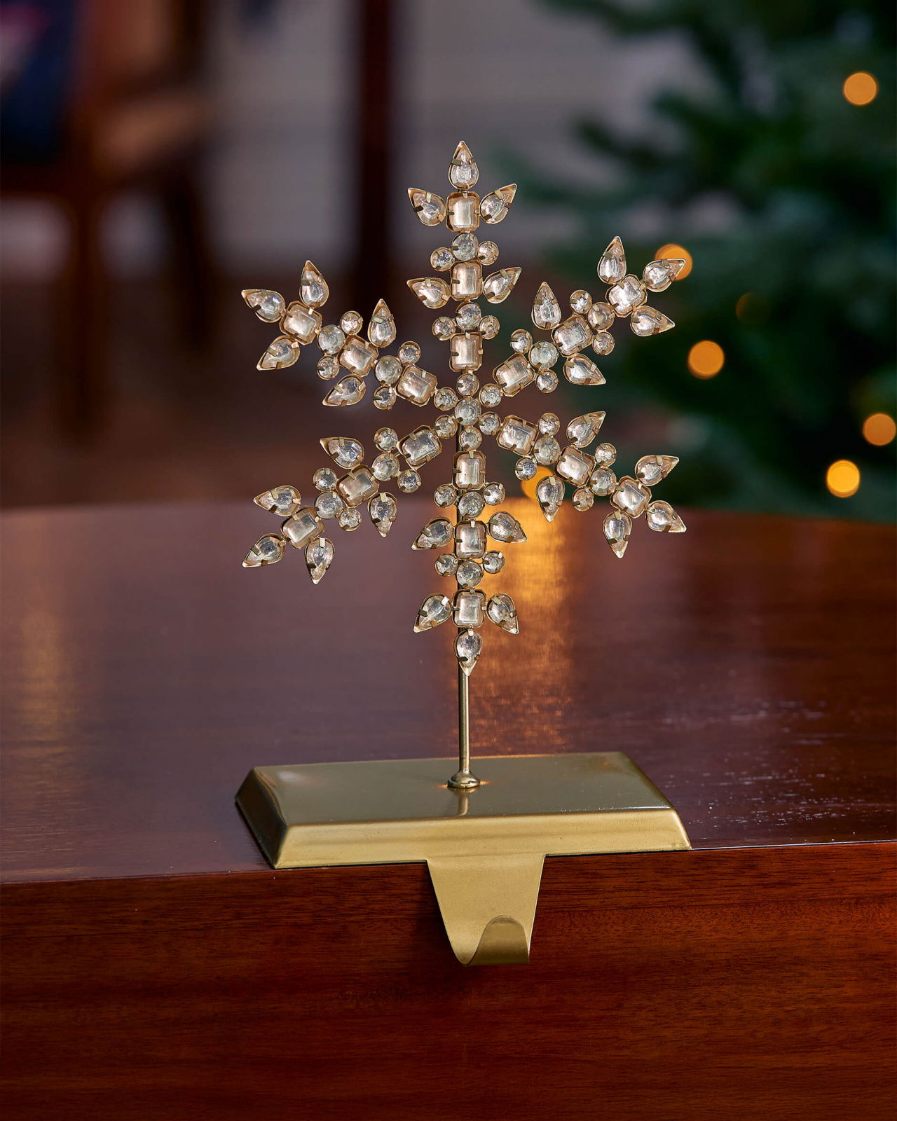 Anton Stocking Holder Gold