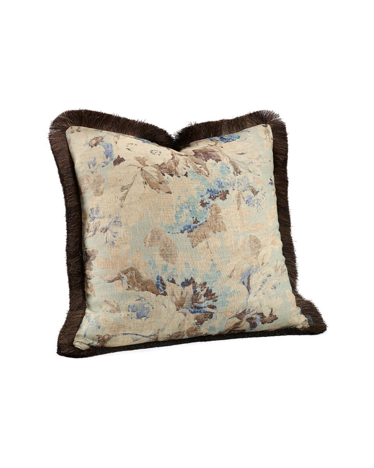 Rosewood putetrekk frynser blue flower