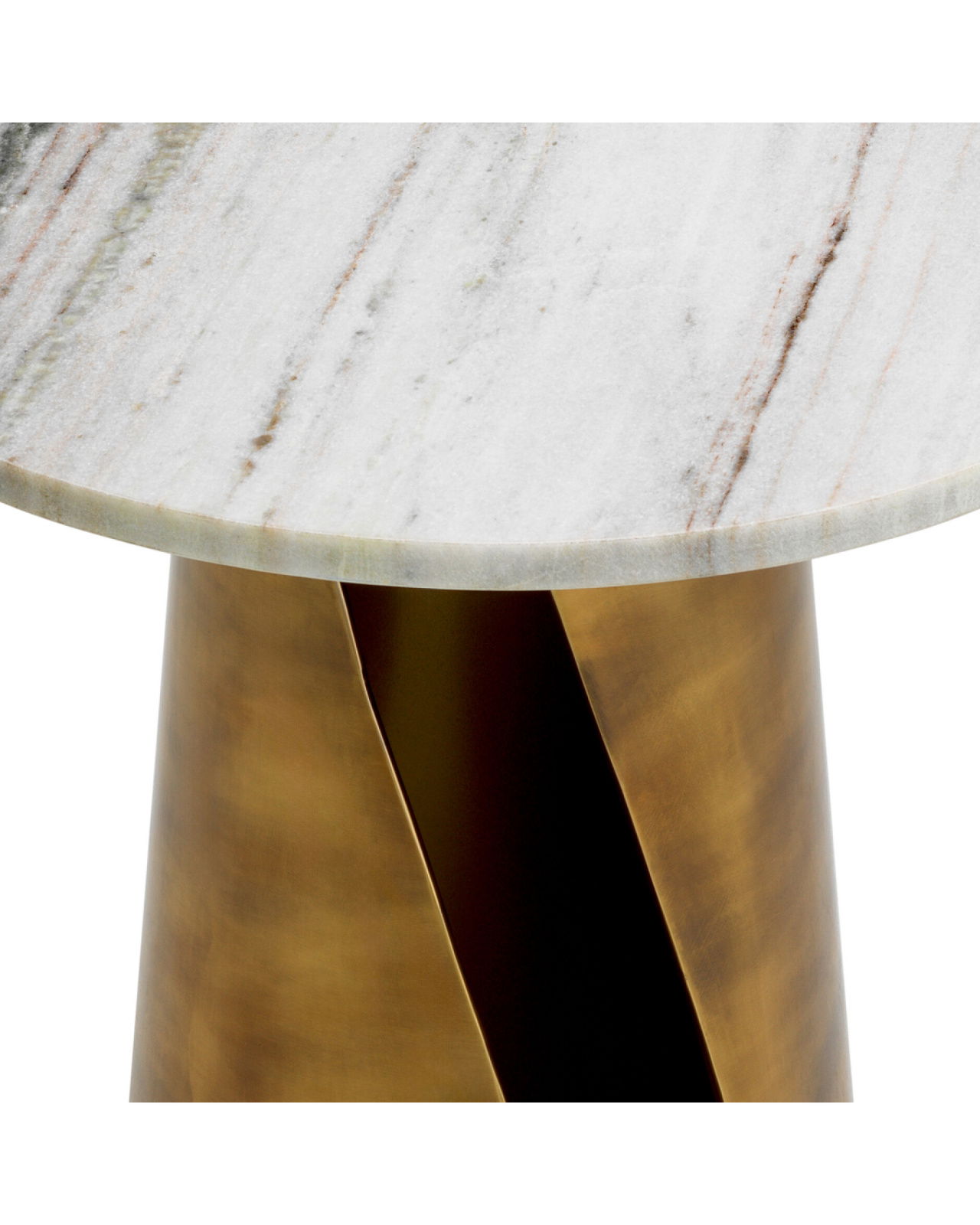 Nuova Side Table Vintage Brass