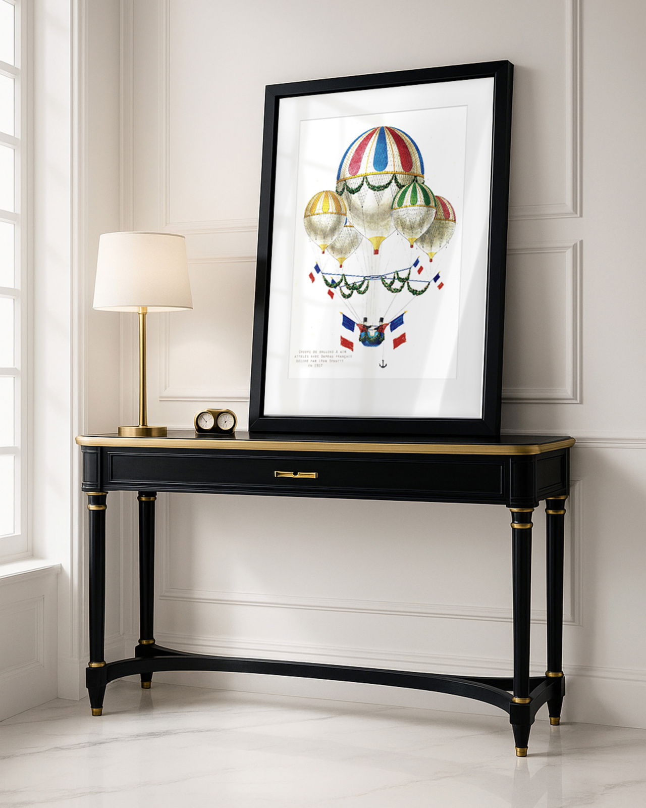 Groupe de ballons à air