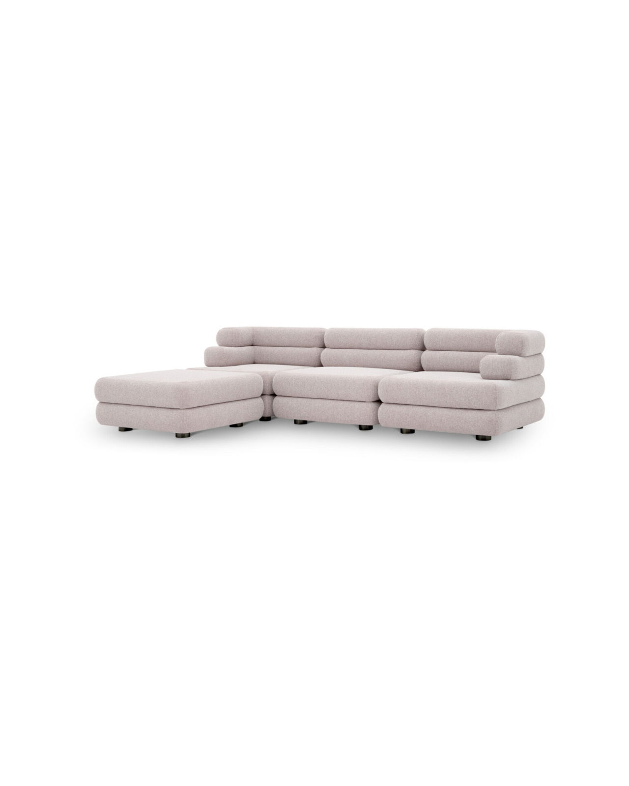 Malaga sofa mauritius light grey left