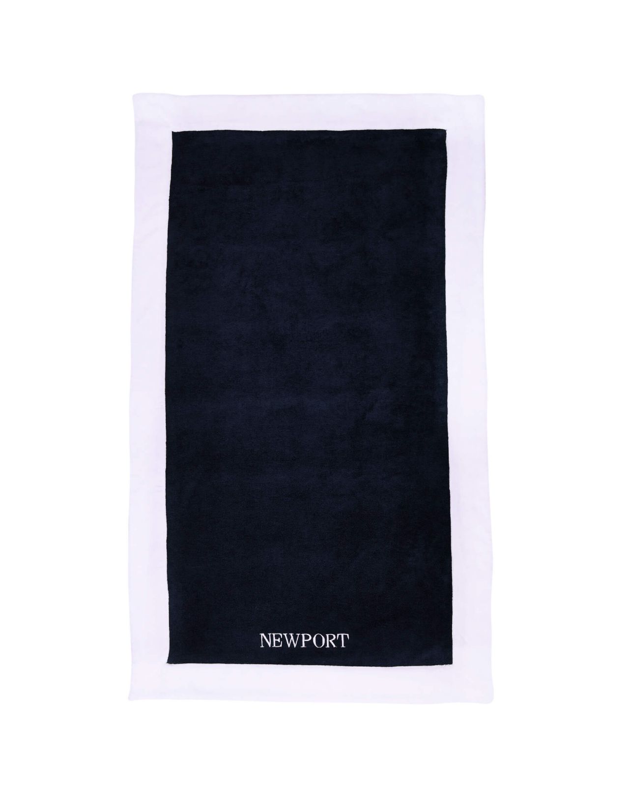 Amalfi-rantakylpypyyhe navy