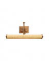 Wall Lamp Luca Antique brass finish/rattan L
