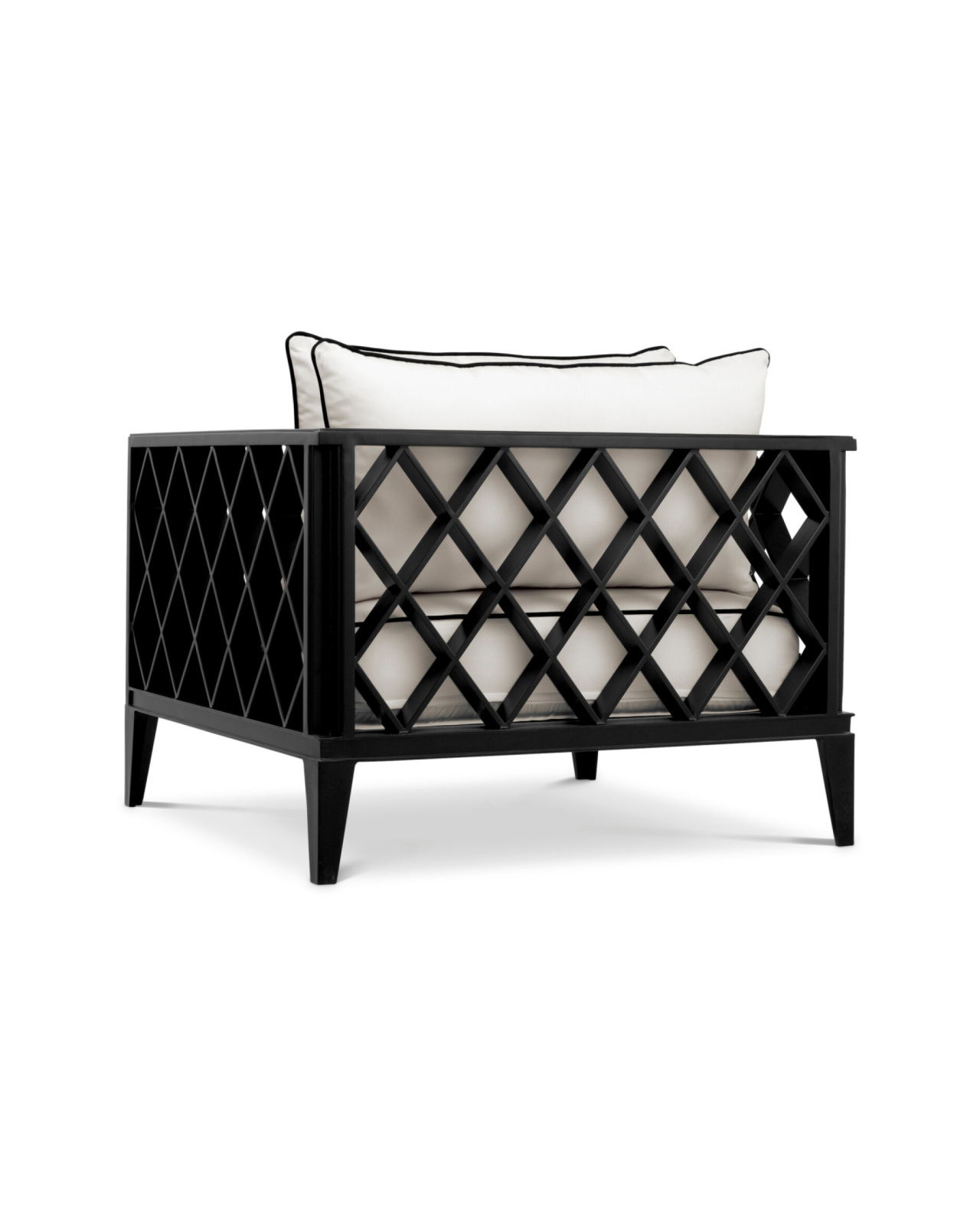 Ocean Club fåtölj svart