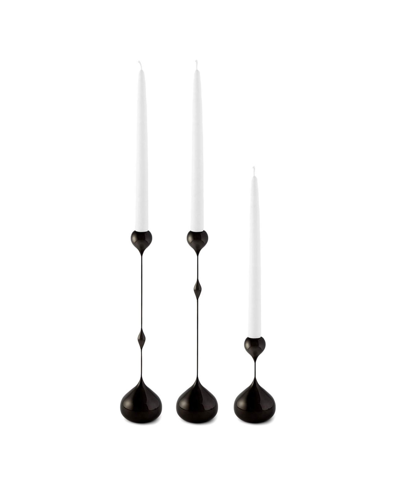 Tender ljusstake svart