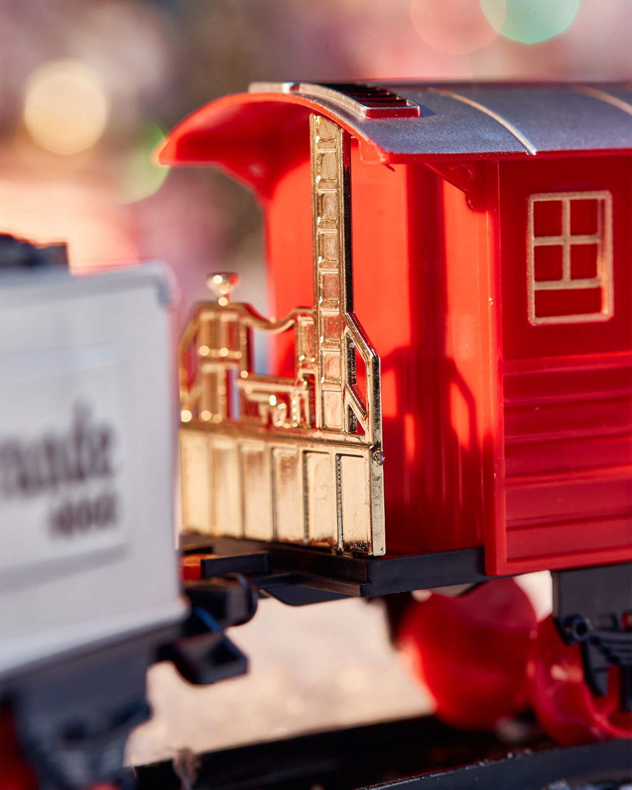 Simon tomtetåg röd/silver