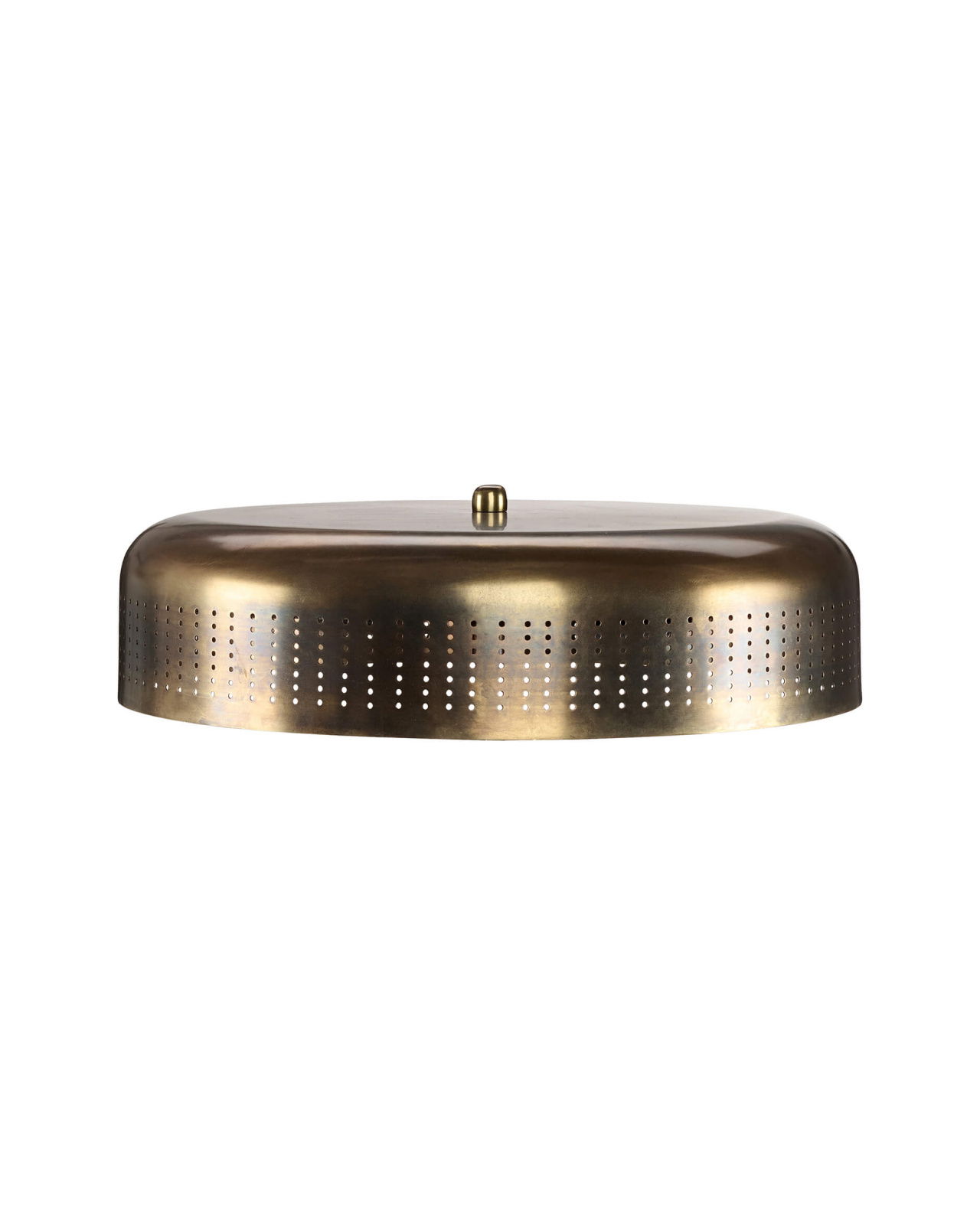 Armando Lampshade Round Antique Brass