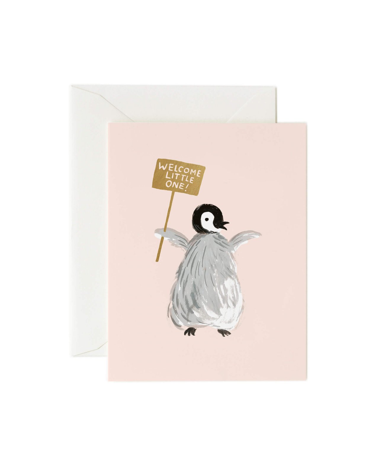 Welcome Penguin Card