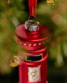 Barney Mailbox Ornament Red