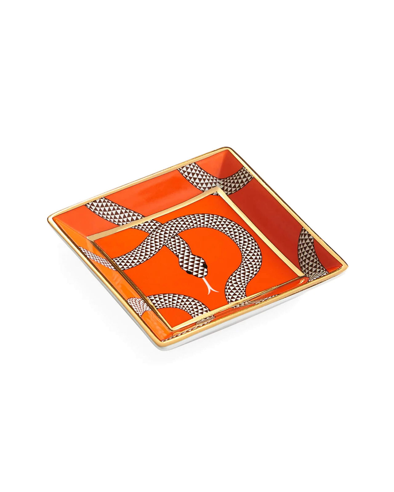 Eden Square Tray Orange