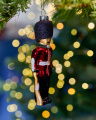 Robert royal guard kerstboomdecoratie rood/zwart