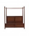 Pacific Polster four-poster bed