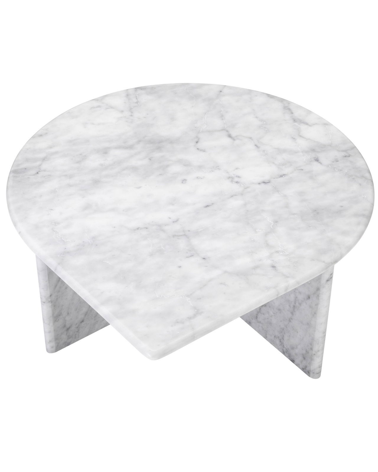 Naples satsbord marmor vit