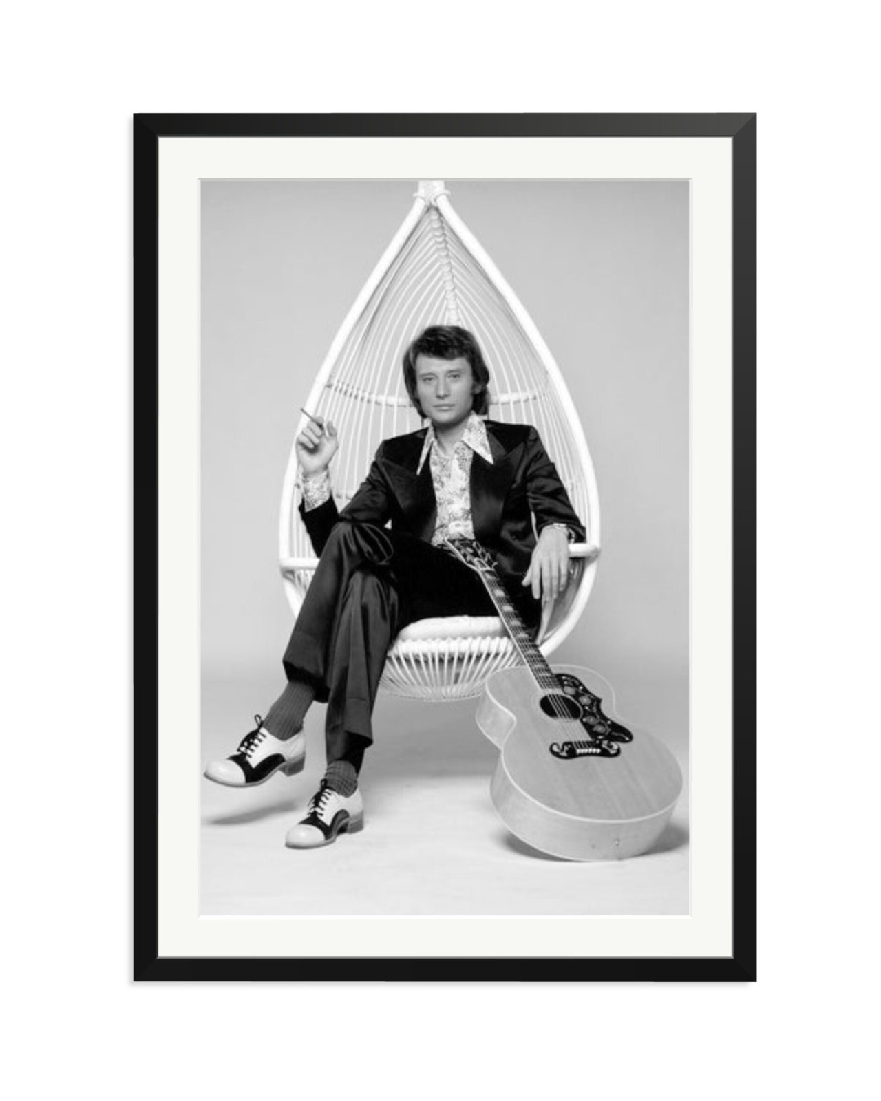 Johnny and his Guitar Black / XXL