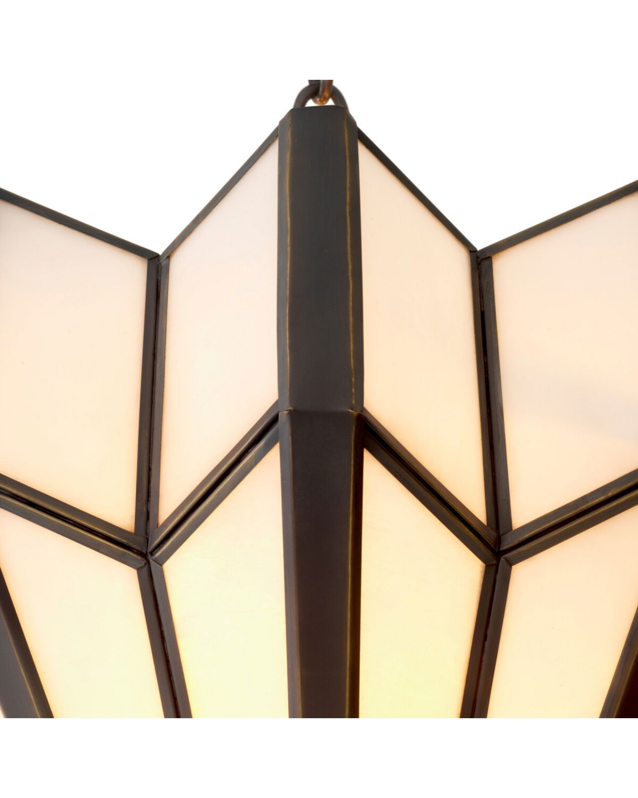 Victory kroonluchter brons