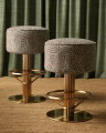 Carleton bar stool Camari Green