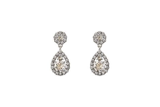 Petite Sofia Earrings Crystal
