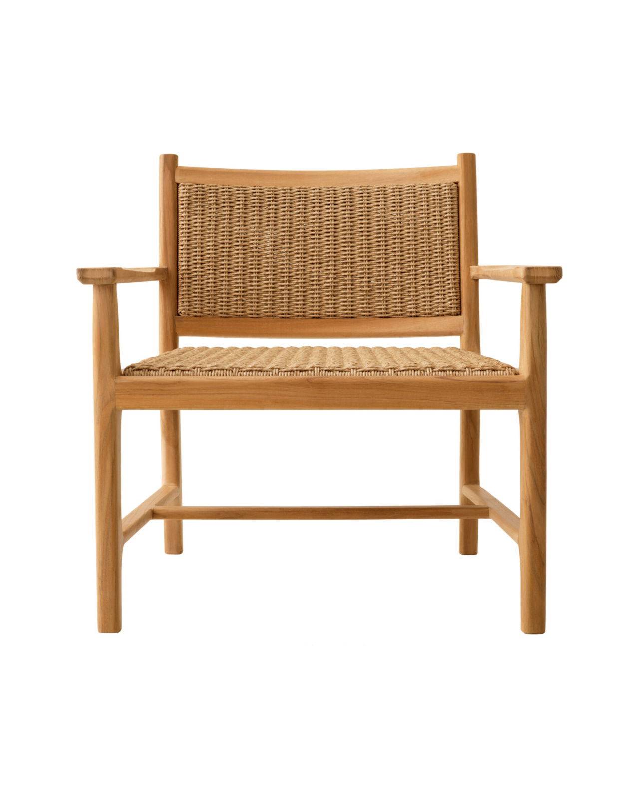 Pivetti fåtölj natural teak