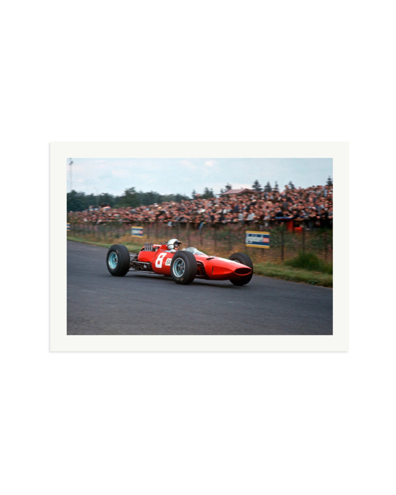Lorenzo Bandini in Ferrari 156 Print Only / XXL