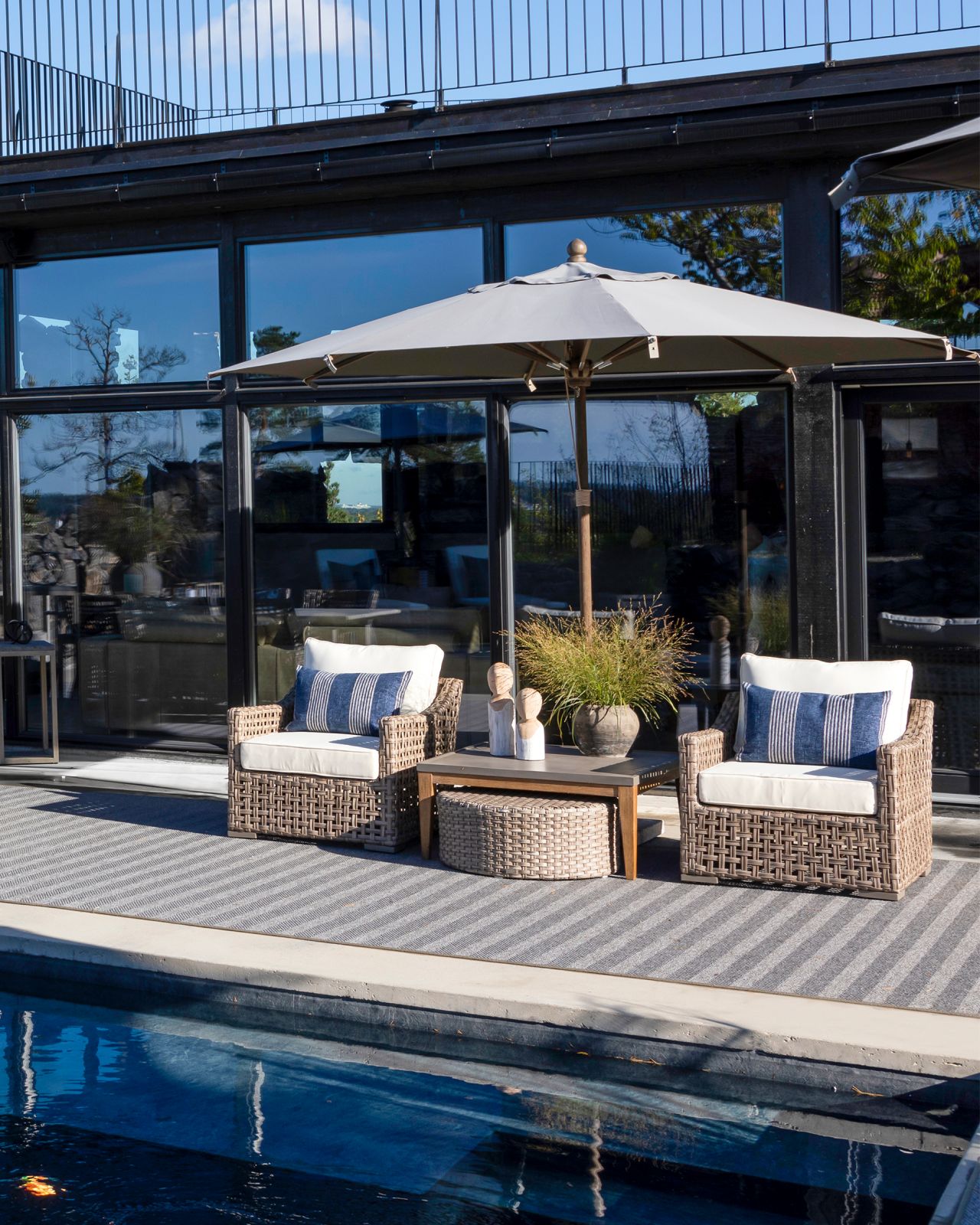 San Remo fåtölj grå