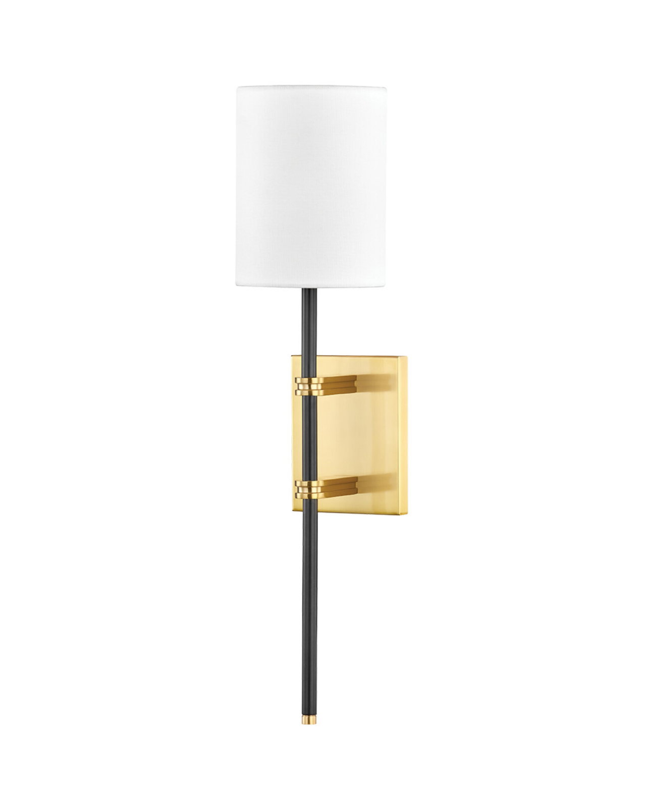 Denise vegglampe antikk messing/bronse
