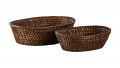 Cognac Brotkorb Rattan