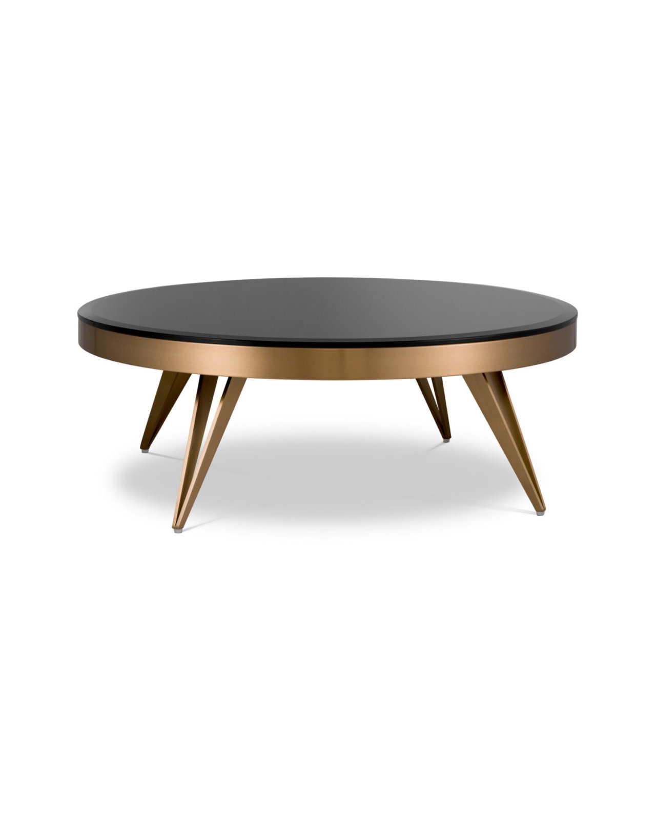 Rocco Coffee Table Brushed Brass