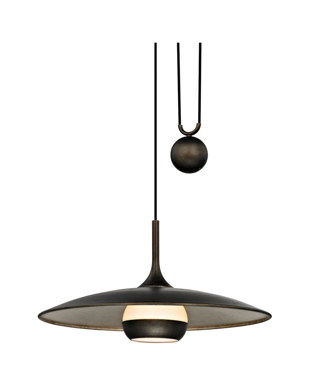 Alchemy taklampe vintage bronse