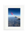 Flying into Melbourne White / Medium