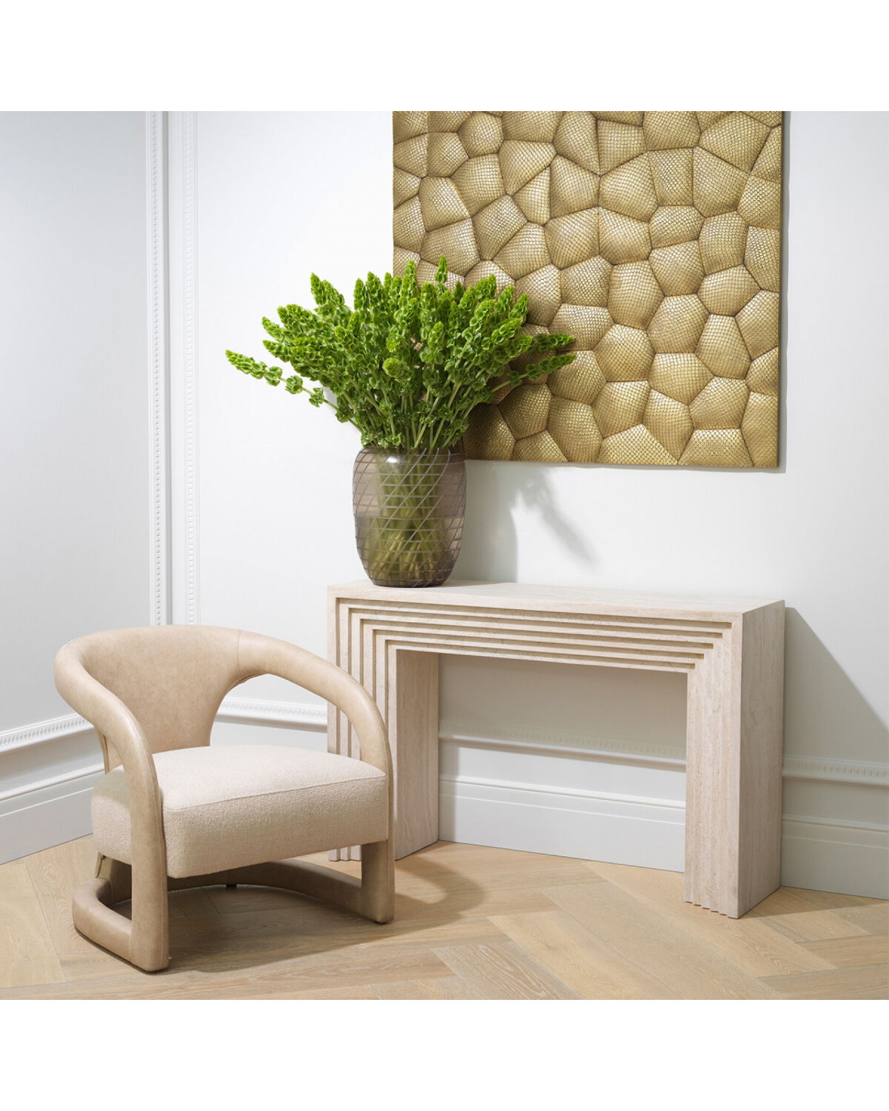 Tarrington Konsolentisch Travertin