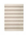 Stripe Boucle tæppe Ivory/beige