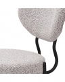 Vicq spisestol bouclé grey 2 stk