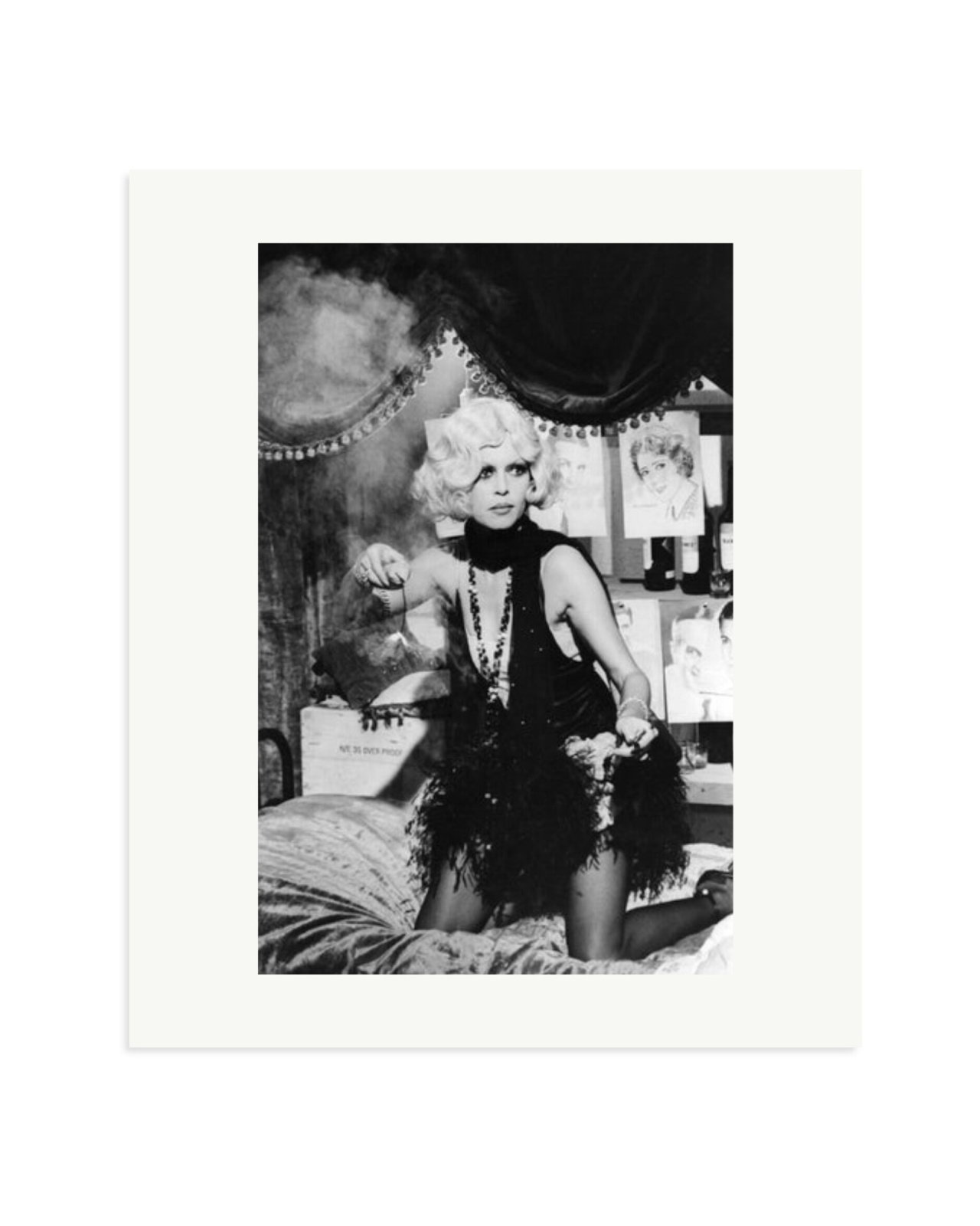 On the Set of "Boulevard Du Rhum" Print Only / Large