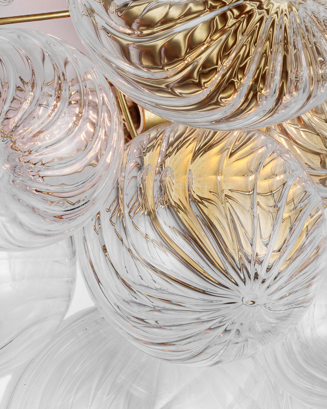 Talia Sconce Burnished Silver Leaf L