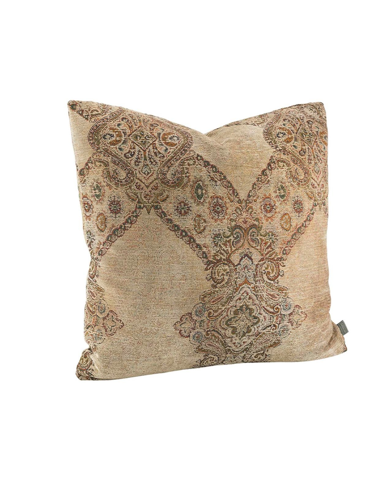 Miralago Paisley Cushion Cover Beige