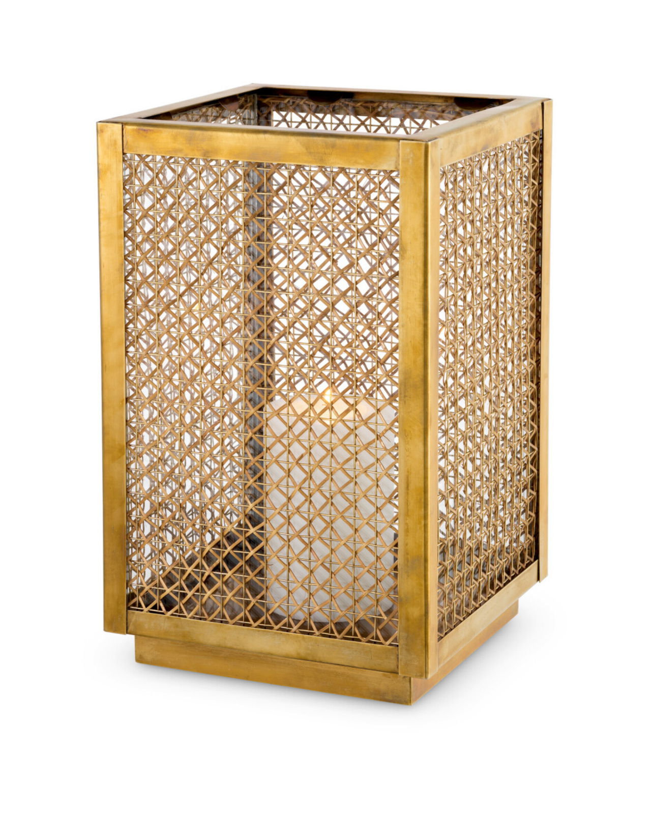 Cairo kynttilälyhty antiikki messinki